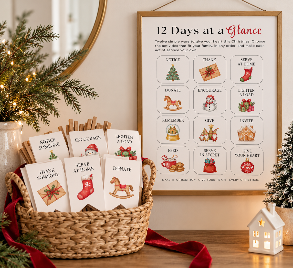 12 Days of Christmas Service — Printable Bundle
