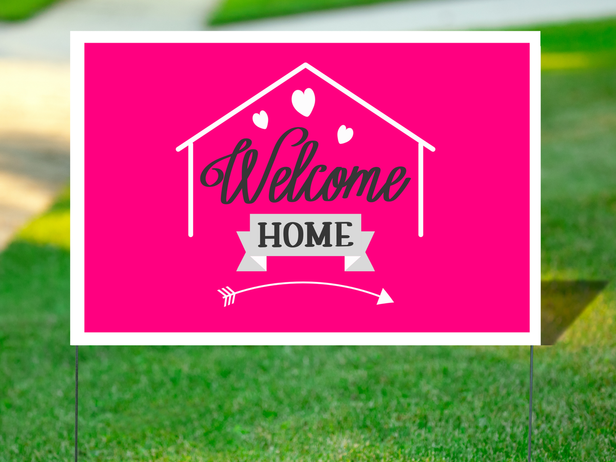 12 Printable Sister Missionary Homecoming Signs – Pink, Black & White