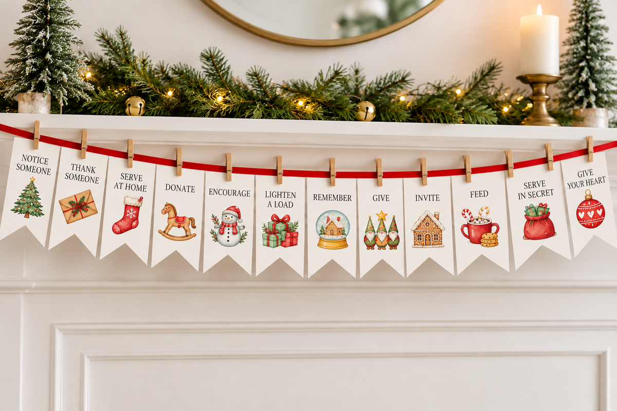 12 Days of Christmas Service — Printable Bundle